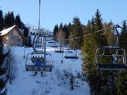 Cuel d'Ajar - 4pers. High speed chairlift (detachable)