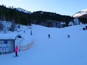 Practice slope at the Mühlhanglift in Zöblen