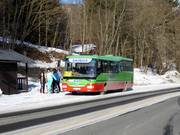Ski bus in Spindlermühle
