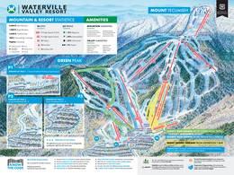 Trail map Waterville Valley