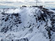 Extreme powder slopes on the Hovde