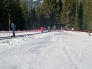 Beginner area with conveyor belt