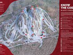Trail map Big Powderhorn Mountain