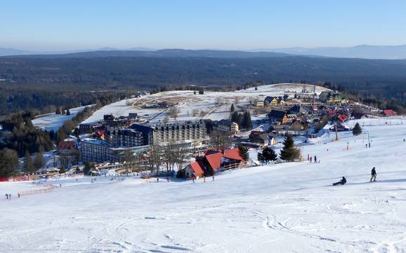 Lower Silesia (Województwo dolnośląskie): accommodation offering at the ski resorts – Accommodation offering Zieleniec