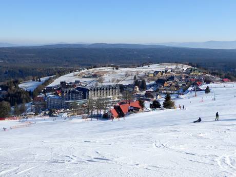 Orlické Mountains (Orlické hory/Góry Orlickie): accommodation offering at the ski resorts – Accommodation offering Zieleniec