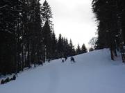 Main slope upper section