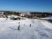 Easy main and floodlit slope