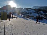 Easy slope at Skikuli Parsenn