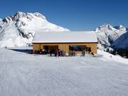 Mountain hut tip der wolf