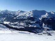 Lenzerheide is located right at the bottom of the ski resort 