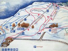 Trail map Eremo di Monte Carpegna