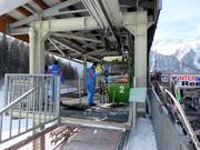 The staff will assist you when boarding.