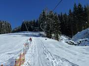 Bergschlepplift - J-bar