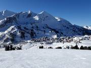 The slopes often lead right up to your doorstep in Obertauern.