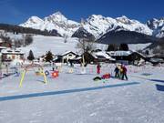 Tip for children  - Kinderland Maria Alm children's area run by the Skischule Edelweiß ski school in Maria Alm