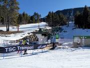 Trampolí - 4pers. Chairlift (fixed-grip)