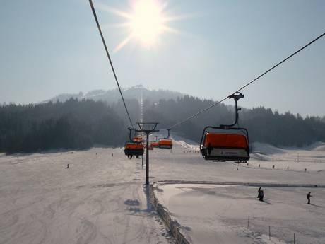 Ski lifts Lofer and Leogang Mountains – Ski lifts Buchensteinwand (Pillersee) – St. Ulrich am Pillersee/St. Jakob in Haus/Hochfilzen