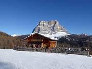 Mountain hut tip Refugium Pekatorum