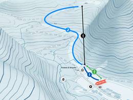 Trail map Winterhöh – Wildalpen