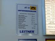 Information board for the Untersbergbahn