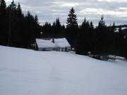 Base station of the Dreisessel ski lift