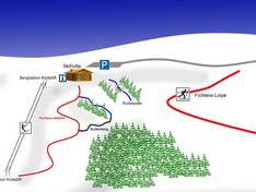Trail map Ködellift – Nordhalben
