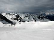 Slopes at the Coume Lounque chairlift