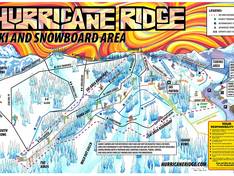 Trail map Hurricane Ridge