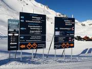 Signage at the Schlossalmbahn
