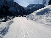 Connecting slope to Zafernalift