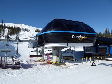Sweden: best ski lifts – Lifts/cable cars Dundret Lapland – Gällivare