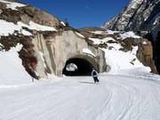 Ski route Fernau to the valley station