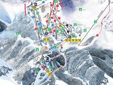 Trail map Bansko