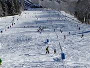 Snowmaking with lances in Wegscheid