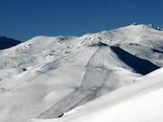 Slopes at Piz Cartas