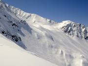 Freeride areas at Gemsstock