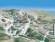 Trail map Lutsen Mountains