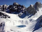 Storage pond Axamer Lizum