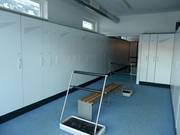 Well-maintained ski depot