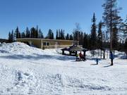 The fire pits are ideal for a break.