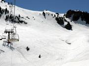 Difficult slope Tubo Anayet