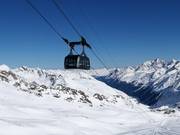 Falginjochbahn - 100pers. Funifor - wind stable ropeway with wide rope gauge