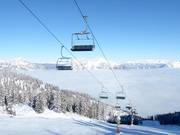 Gipfelbahn Vorderkar - 4pers. Chairlift (fixed-grip)