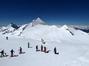 Dreamlike panorama at the Hintertux Glacier