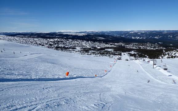 Skiing near Trysil