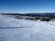 View over the Trysil ski area