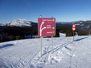 Signposting on the slopes