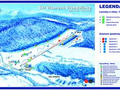 Trail map Vitanová