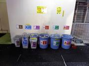 Waste separation in the Niseko United ski area