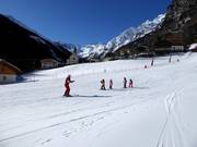 Ski course on the Innerpflersch ski meadow